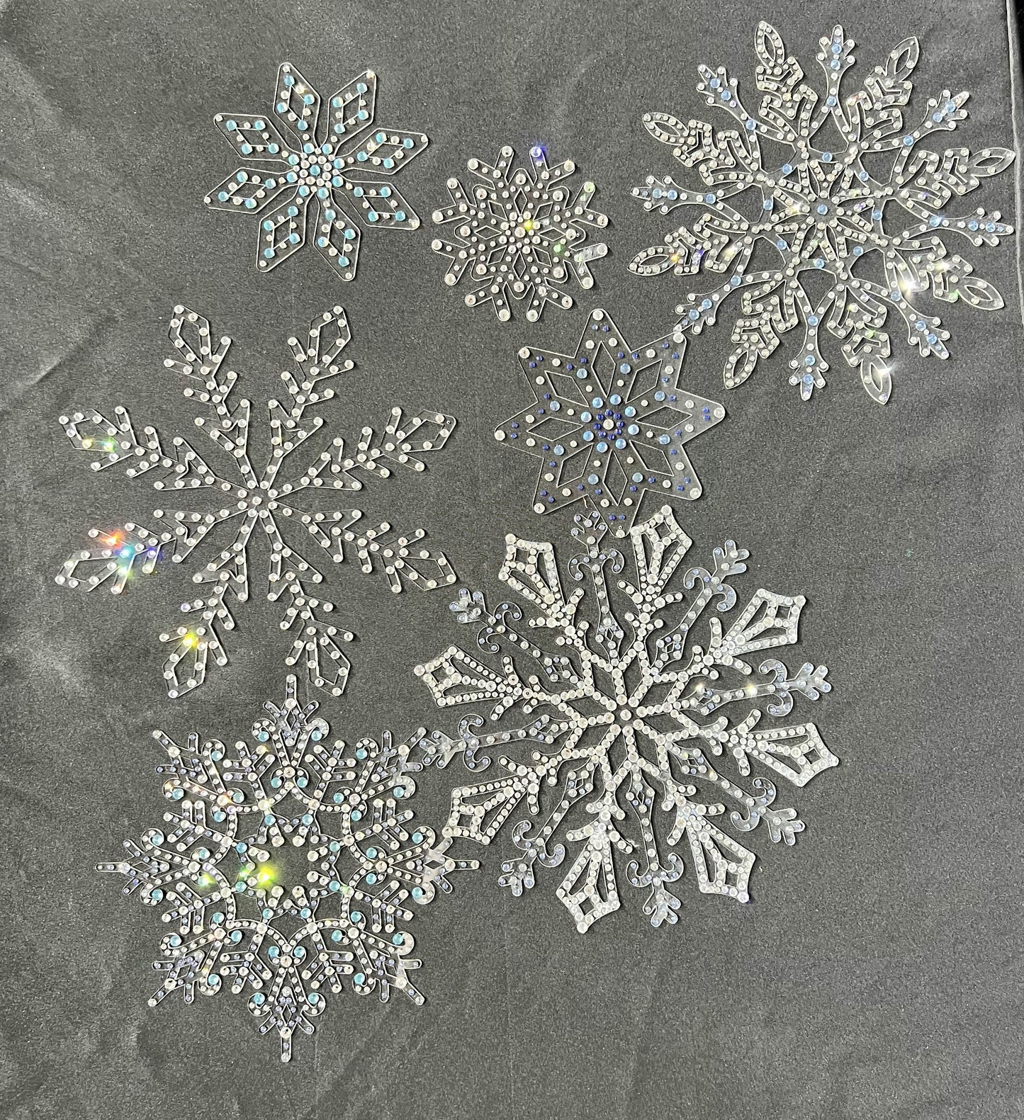 Acrylic Cut Snowflakes- Blank and ready for you