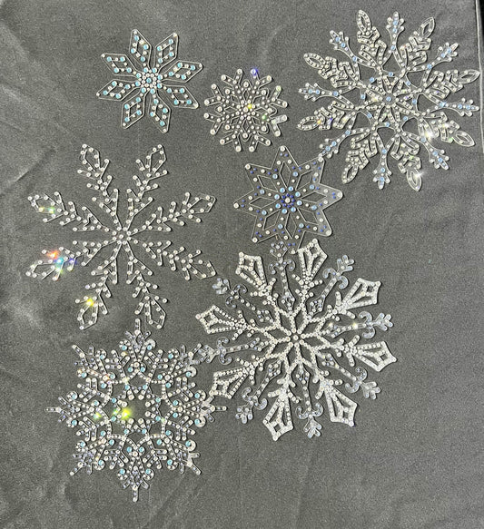 Acrylic Cut Snowflakes- Blank and ready for you