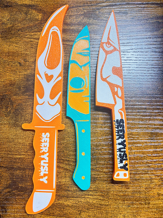 Horror Blades – 3D Printed Collectibles