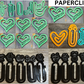 Jumbo Paperclip Blanks-  Sublimation Acrylic- 5 Pack
