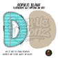 Letter D Teal Notebook Paper acrylic blank, Acrylic & UV DTF Print