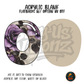 Number 0 Purple Rose acrylic blank, Acrylic & UV DTF Print