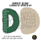 Letter D Green Stitched Stripe acrylic blank, Acrylic & UV DTF Print