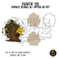 Camo Duck Splatter shaker set acrylic blanks
