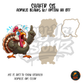 Shocked Turkey shaker set acrylic blanks