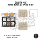 Too Silly Mugshot Brown shaker set acrylic blanks