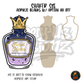 Fated Mates Perfume Bottle shaker set acrylic blanks
