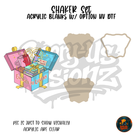 Smut Lovers Gift Box shaker set acrylic blanks