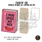 Spice Not Nice Book shaker set acrylic blanks