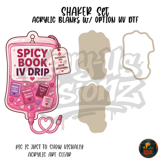 Spicy Essentials Tote shaker set acrylic blanks