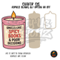 Spicy Books Candle shaker set acrylic blanks