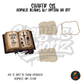 Touch Her Open Book shaker set acrylic blanks