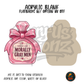 Morally Gray Men Perfume acrylic blank, Acrylic & UV DTF Print