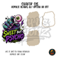 Sweet But Psycho Hand shaker set acrylic blanks
