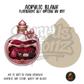 Pink Round Potion Bottle acrylic blank, Acrylic & UV DTF Print