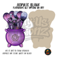 Purple Cauldron Makeup Brushes acrylic blank, Acrylic & UV DTF Print