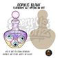 Eyeball Potion Bottle acrylic blank, Acrylic & UV DTF Print
