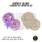 Pastel Pink Roses acrylic blank, Acrylic & UV DTF Print