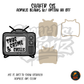 True Crime Chills TV shaker set acrylic blanks
