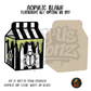 Striped Beetle Milk Carton acrylic blank, Acrylic & UV DTF Print