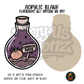 Pumpkin Patch Potion acrylic blank, Acrylic & UV DTF Print