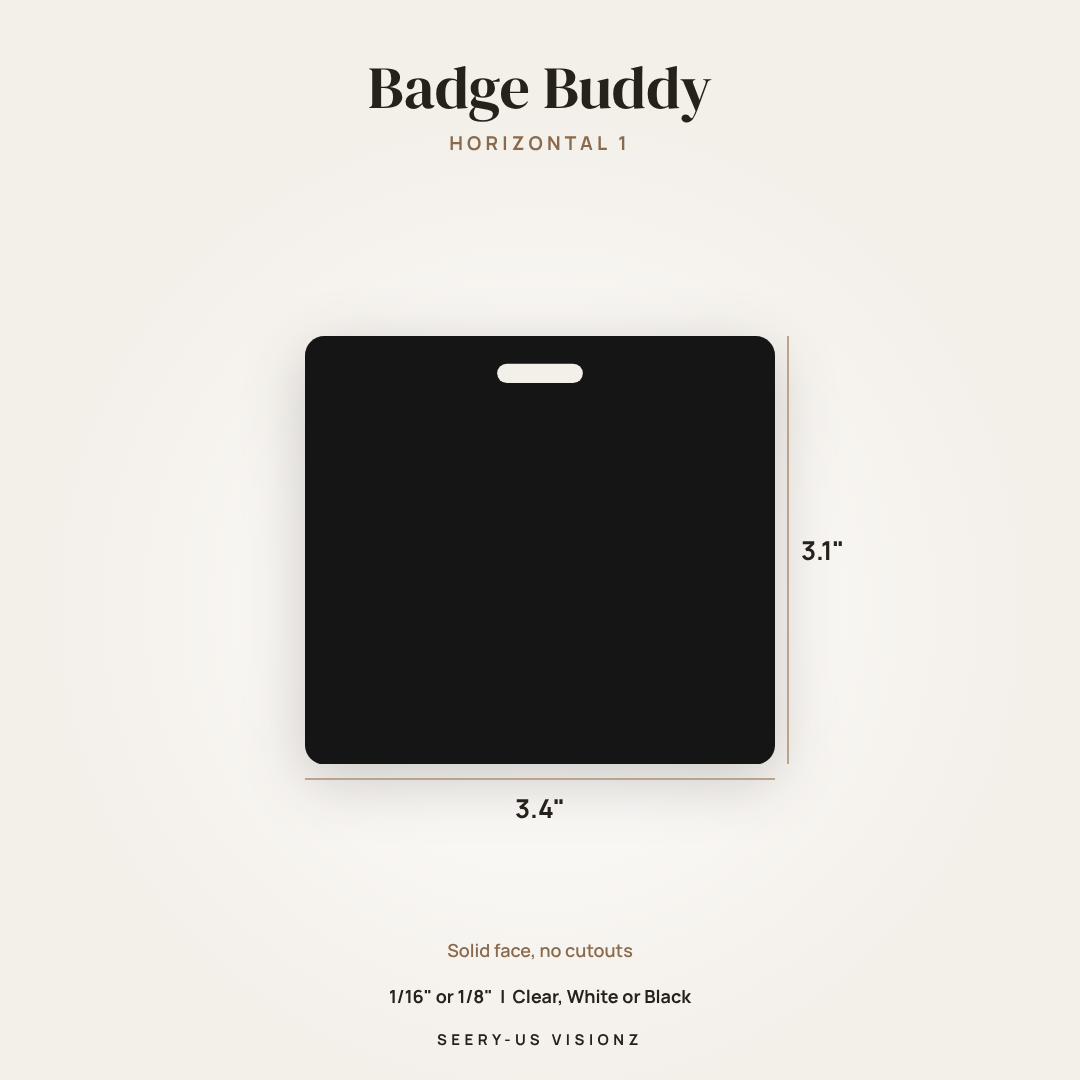 Horizontal Badge Buddy 1