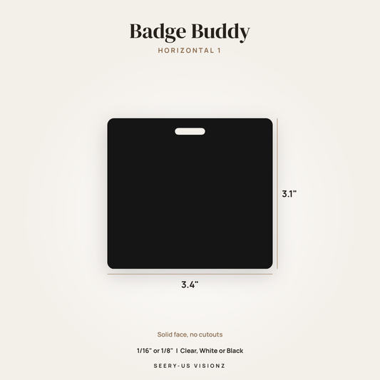 Horizontal Badge Buddy 1