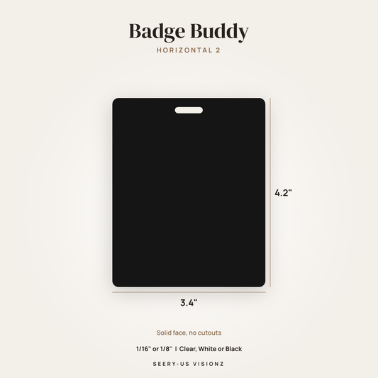 Horizontal Badge Buddy 2