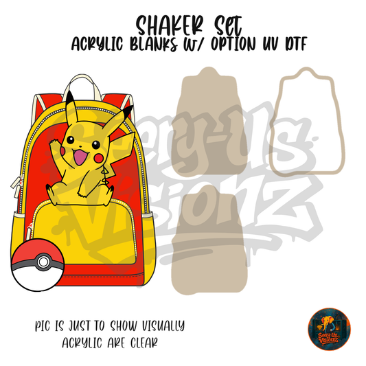 Electric Buddy Backpack shaker set acrylic blanks