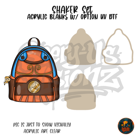 Hero Backpack shaker set acrylic blanks