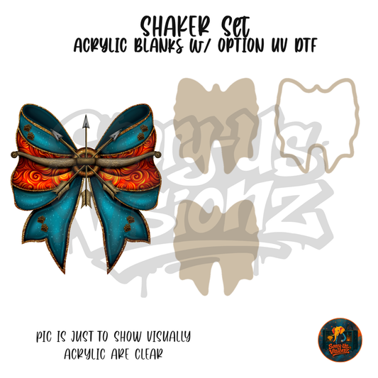 Wild Archer Bow shaker set acrylic blanks