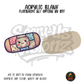 Patchwork Smiley Bandage acrylic blank, Acrylic & UV DTF Print