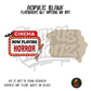 Now Playing Horror Cinema acrylic blank, Acrylic & UV DTF Print