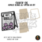 Anti Anxiety shaker set acrylic blanks
