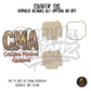 CMA Leopard shaker set acrylic blanks