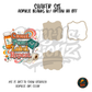 Count Pour Label Repeat shaker set acrylic blanks