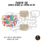 Cupid's Favorite Pharmacy Tech shaker set acrylic blanks