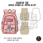 Coral Nursing Backpack Pins shaker set acrylic blanks