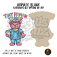 Tiny Human Tamer Bear acrylic blank, Acrylic & UV DTF Print