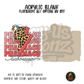 Leopard Bolt Pharmacy Technician acrylic blank, Acrylic & UV DTF Print
