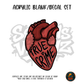 True Crime Heart Acrylic & Decal Kit