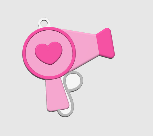 Blow Dryer - NFC Keychains