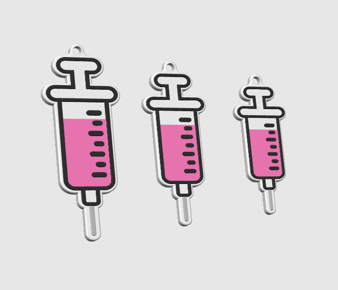 Syringe - NFC Keychains