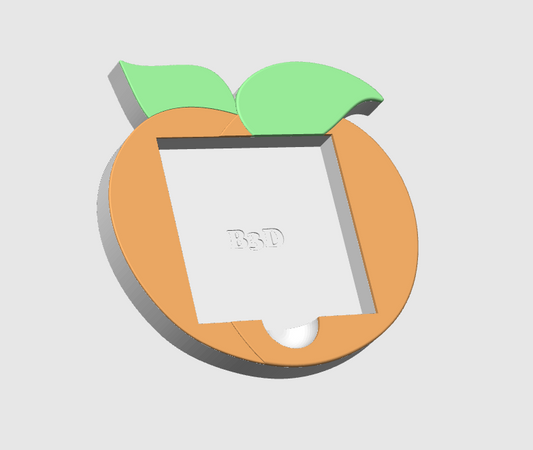 Peach - Sticky Notes Holder