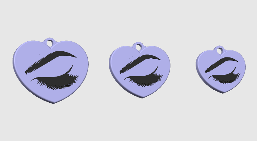 Lash & Brow - NFC Keychains