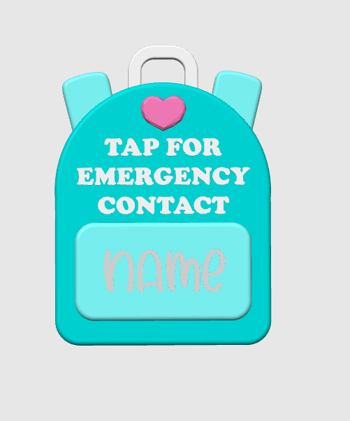 Back Pack - NFC Keychains