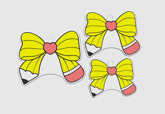 Bow Pencil - NFC Keychains