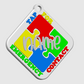 Puzzle Bag Tag - NFC Keychains