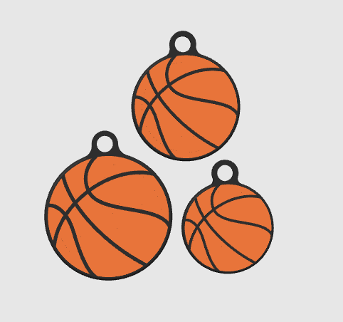 Basketball - NFC Keychains