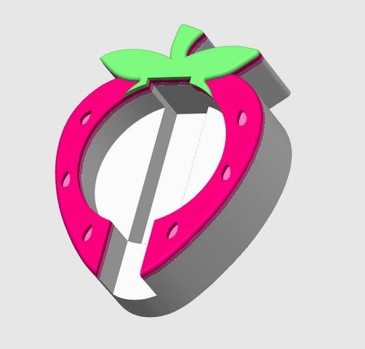 Strawberry - Badge Reel Holder